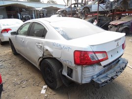 2012 MITSUBISHI GALANT ES WHITE 2.4 AT 203979